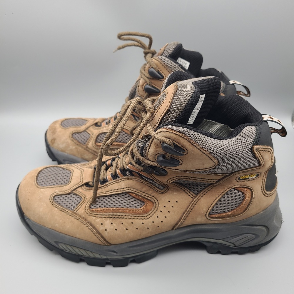 Vasque Breeze Gore-Tex XCR Hiking Boots Brown Leather Vibram Mens 9.5 M 7466